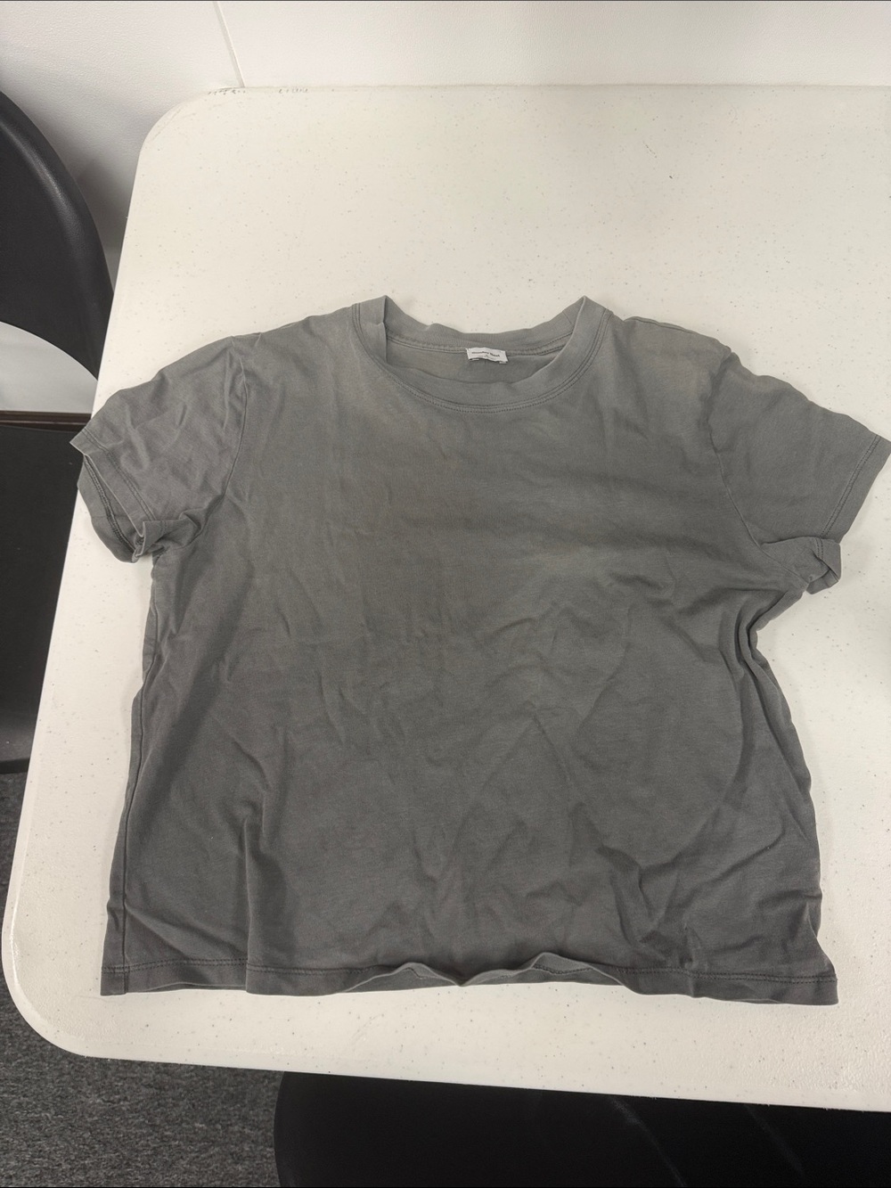 Sunday Best Short Sleeve Crewneck Tee - Gray
